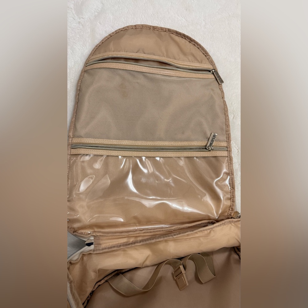 BEIS Travel Backpack in beige - Picture 8 of 12